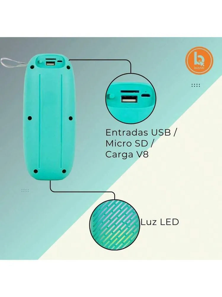 Mini Portable Multicolour Bluetooth Speaker
