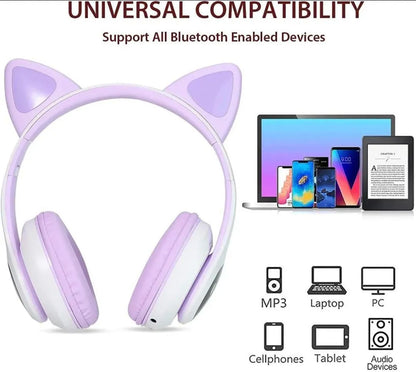 Rgb Cat Bluetooth Headphones