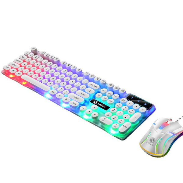 GTX300 Retro Punk Mechanical Keyboard & Mouse set