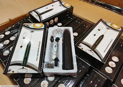 Electric mini coffee beater