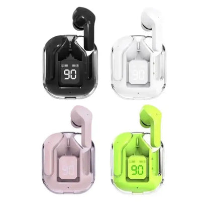 Air31 TWS Wireless Earbuds |Transparent Case|Touch Control|Bluetooth Earphones
