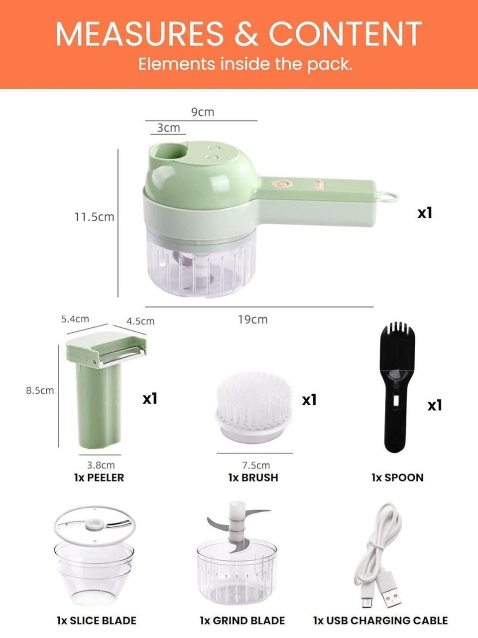 Electric food chopper