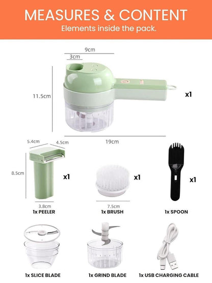 Electric food chopper
