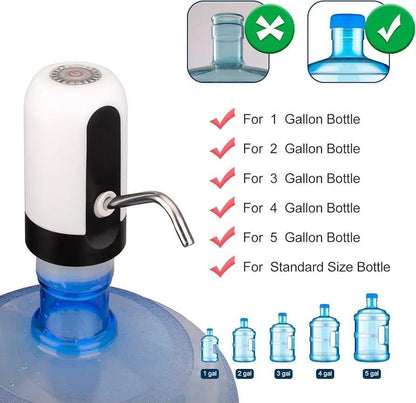Electric water pump for 19L water bottle