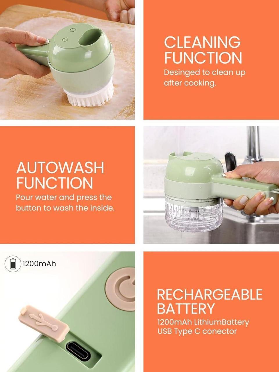 Electric food chopper
