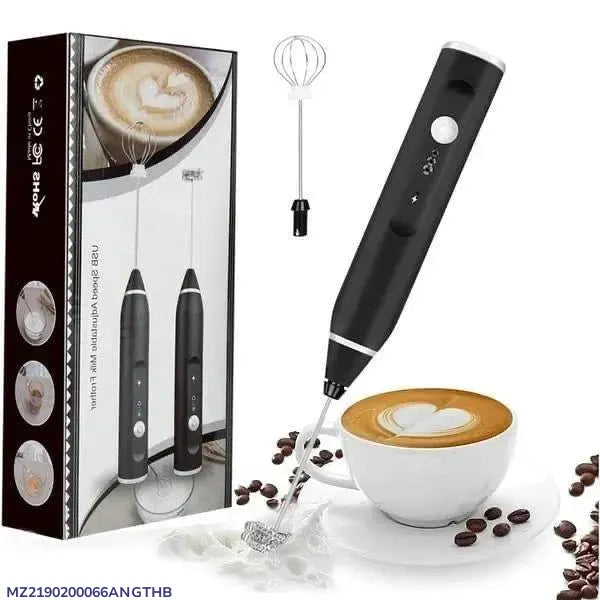 Electric mini coffee beater