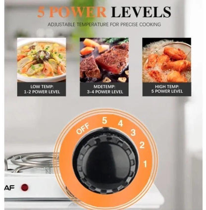 RAF electric stove