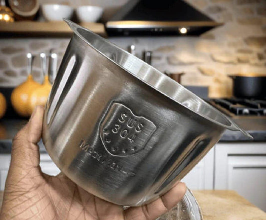 Manual stainless steel chopper 2L compact