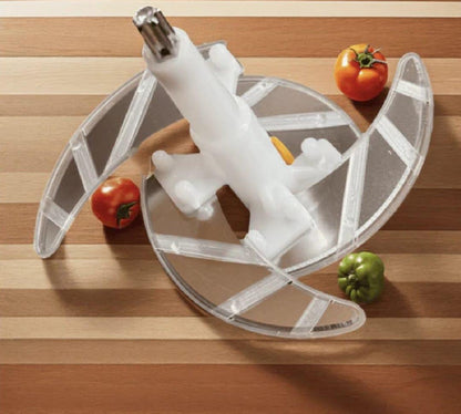 Manual stainless steel chopper 2L compact