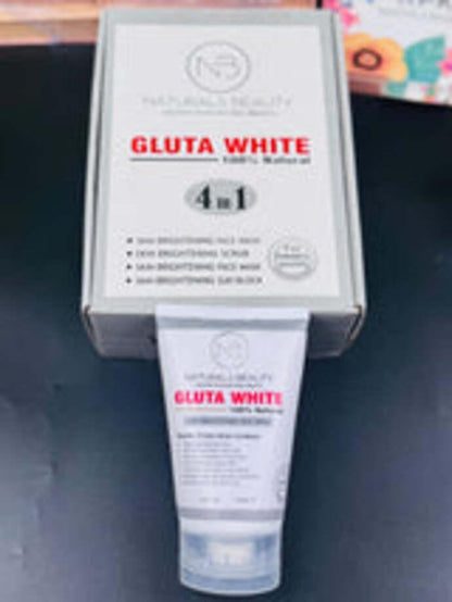 Gluta White Face Wash 120ml All Skin Types Brightening
